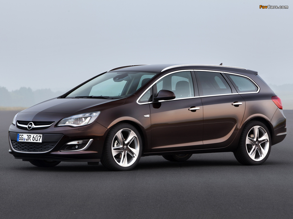 Opel Astra Sports Tourer (J) 2012 pictures (1024 x 768)