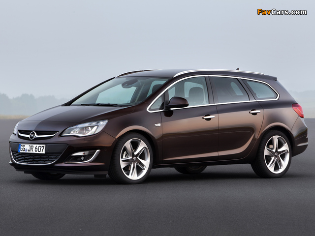 Opel Astra Sports Tourer (J) 2012 pictures (640 x 480)