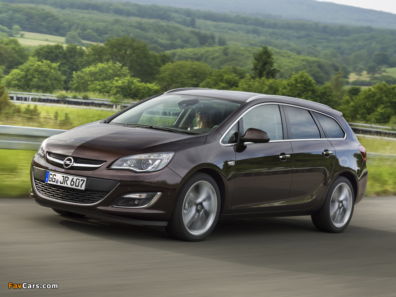 Opel Astra Sports Tourer (J) 2012 pictures (800 x 600)