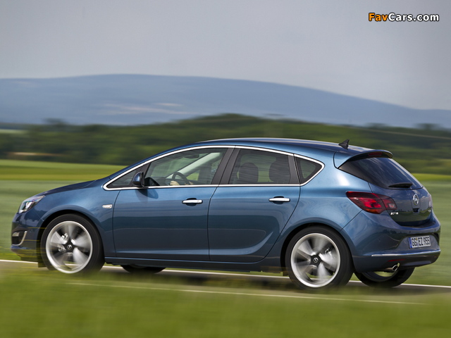 Opel Astra (J) 2012 wallpapers (640 x 480)