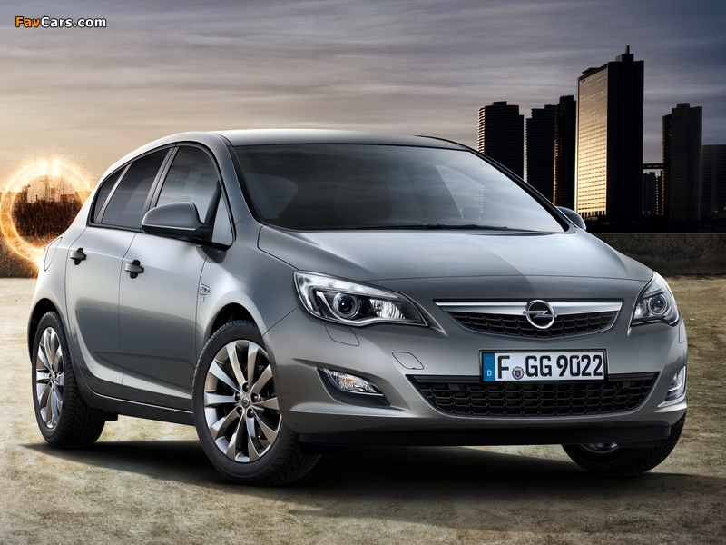 Opel Astra 150th Anniversary (J) 2012 wallpapers (800 x 600)