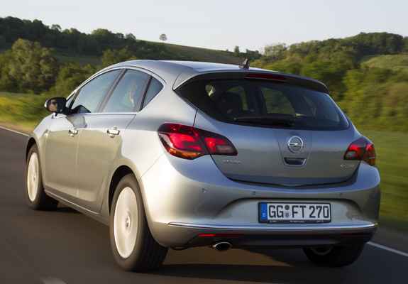 Opel Astra ecoFLEX (J) 2013 images