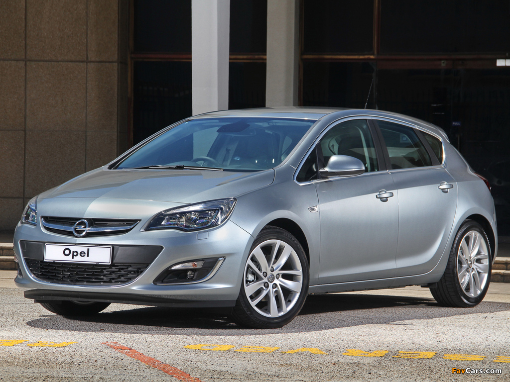 Opel Astra ZA-spec (J) 2013 images (1024 x 768)