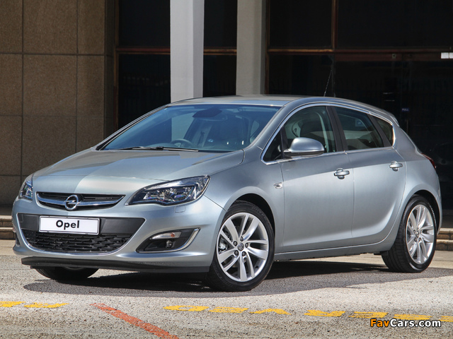 Opel Astra ZA-spec (J) 2013 images (640 x 480)