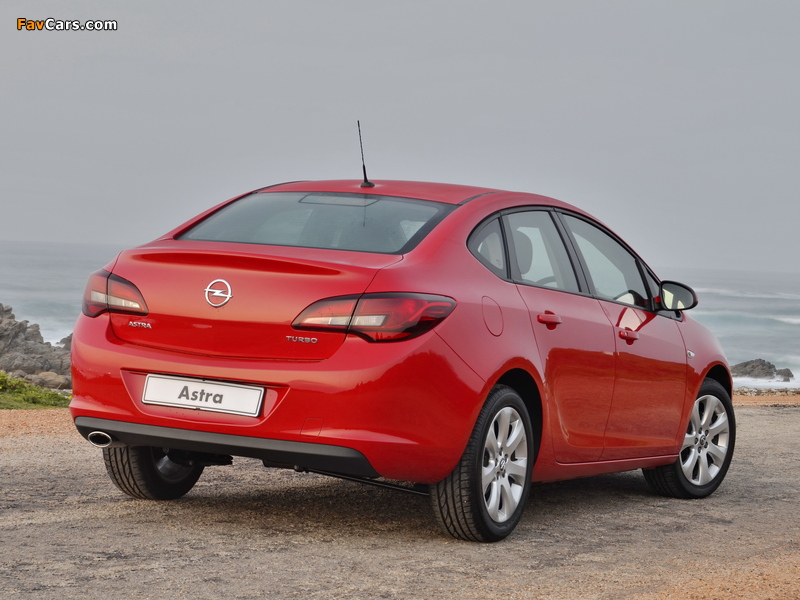 Opel Astra Sedan ZA-spec (J) 2013 photos (800 x 600)