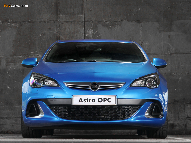 Opel Astra OPC ZA-spec (J) 2013 pictures (800 x 600)