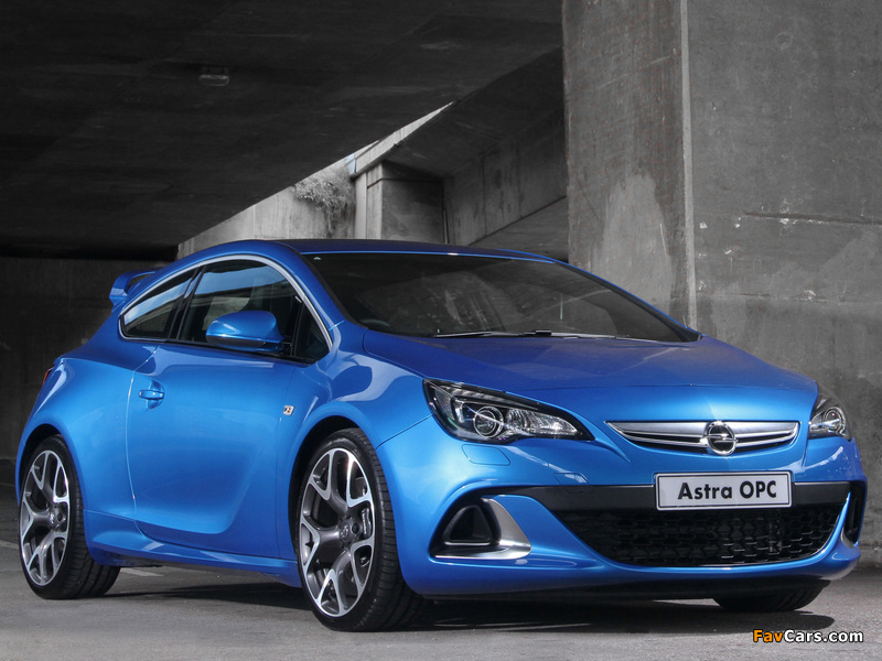 Opel Astra OPC ZA-spec (J) 2013 pictures (800 x 600)