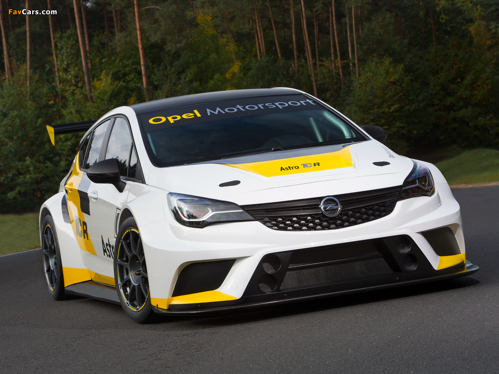Opel Astra TCR 2016 pictures (1024 x 768)