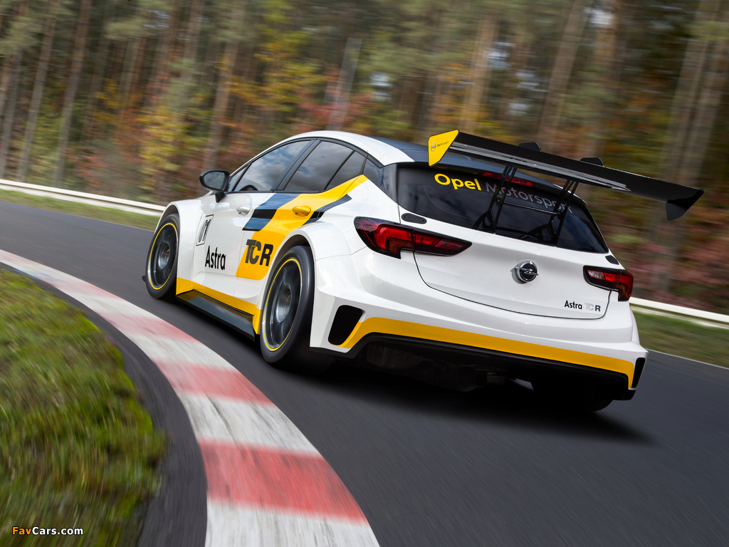 Opel Astra TCR 2016 pictures (1024 x 768)