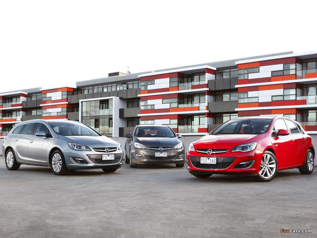 Opel Astra photos (1024 x 768)