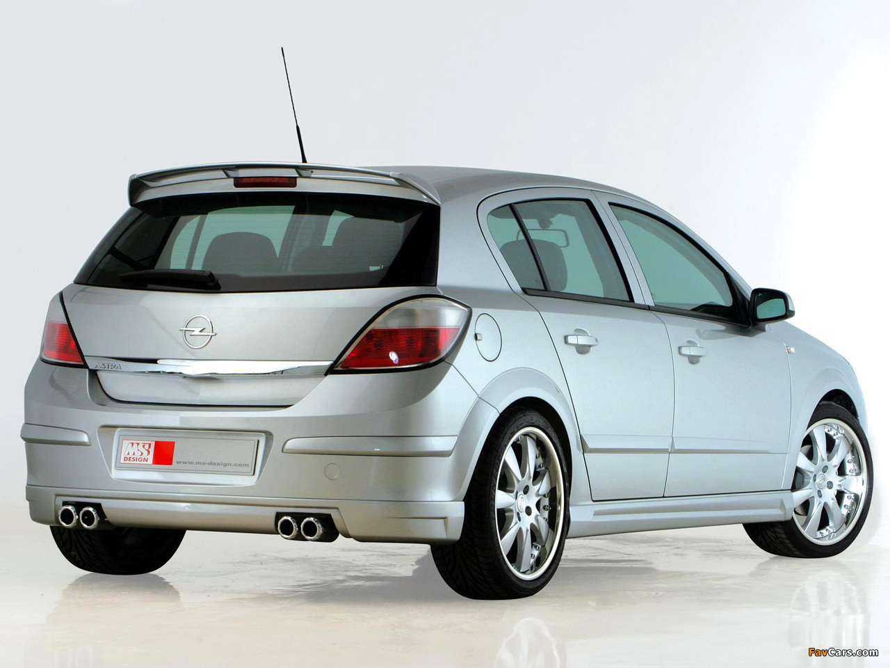 MS Design Opel Astra 5-door (H) photos (1280 x 960)