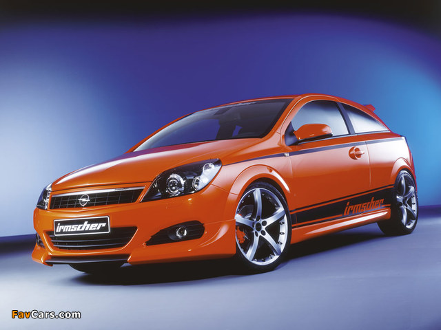 Irmscher Opel Astra GTC Sondermodell (H) pictures (640 x 480)
