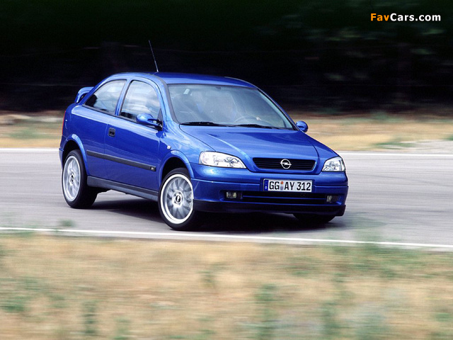 Photos of Opel Astra OPC (G) 1999–2001 (640 x 480)