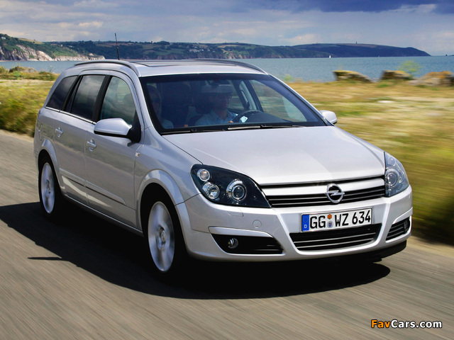 Photos of Opel Astra Caravan (H) 2004–07 (640 x 480)