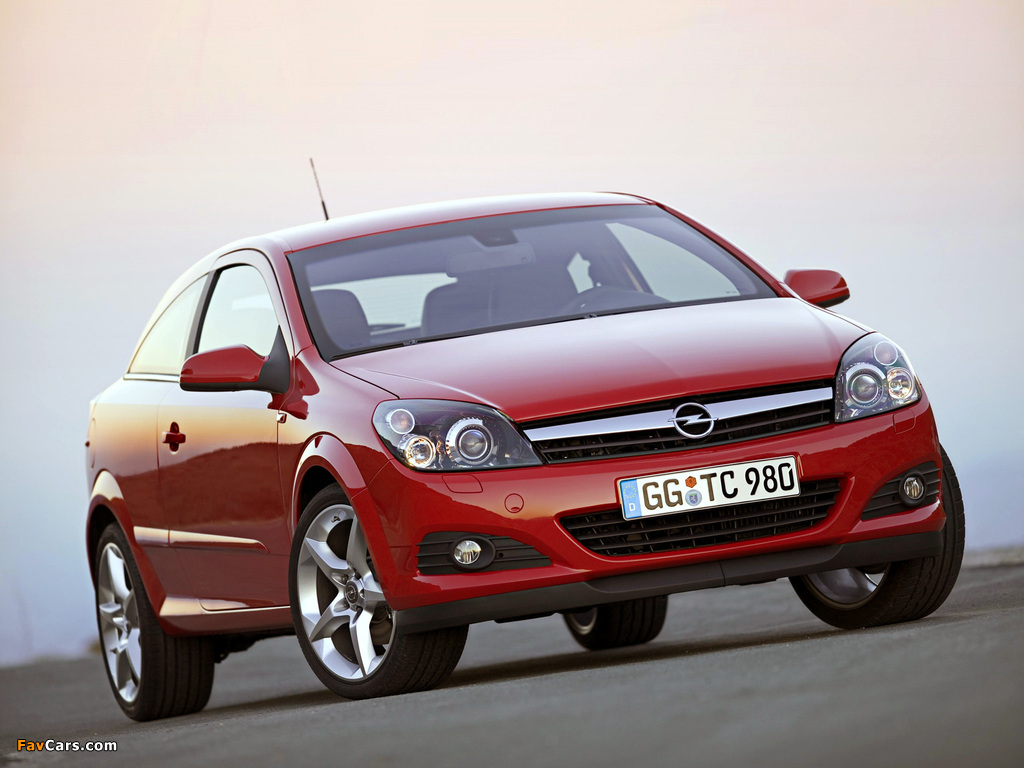 Photos of Opel Astra GTC (H) 2005–11 (1024 x 768)