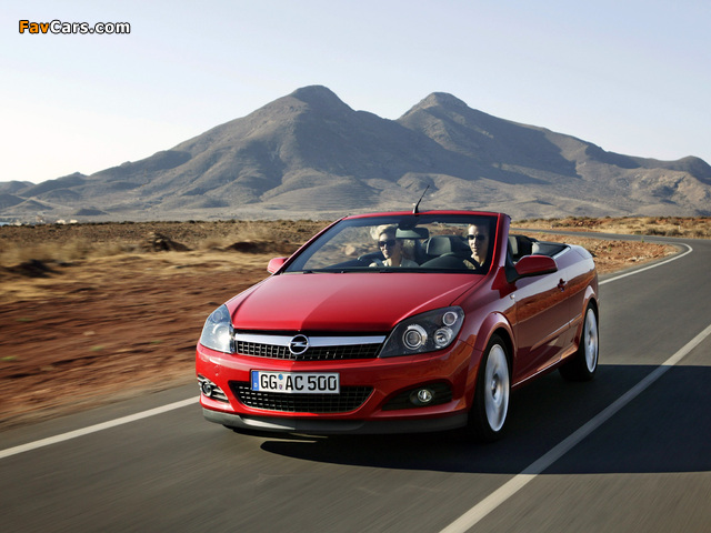 Photos of Opel Astra TwinTop (H) 2006–10 (640 x 480)