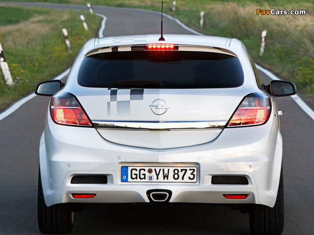 Photos of Opel Astra OPC Nürburgring Edition (H) 2008 (640 x 480)