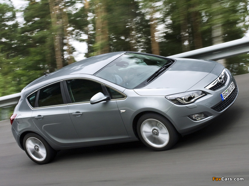 Photos of Opel Astra 5-door (J) 2009 (800 x 600)