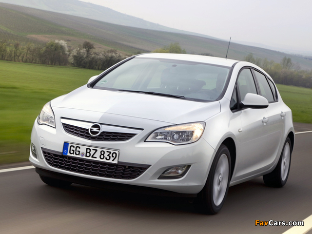 Photos of Opel Astra ecoFLEX 5-door (J) 2009 (640 x 480)