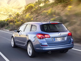 Photos of Opel Astra Sports Tourer (J) 2010–12