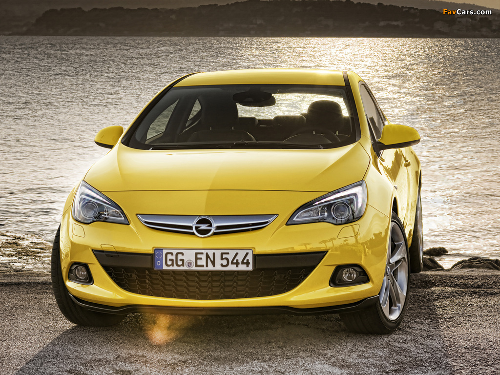 Photos of Opel Astra GTC (J) 2011 (1024 x 768)