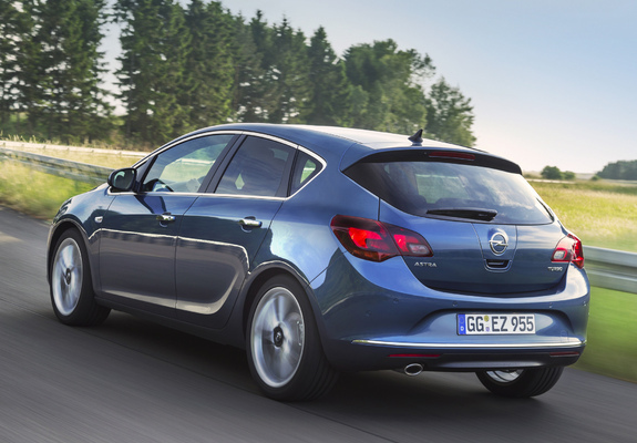 Photos of Opel Astra (J) 2012