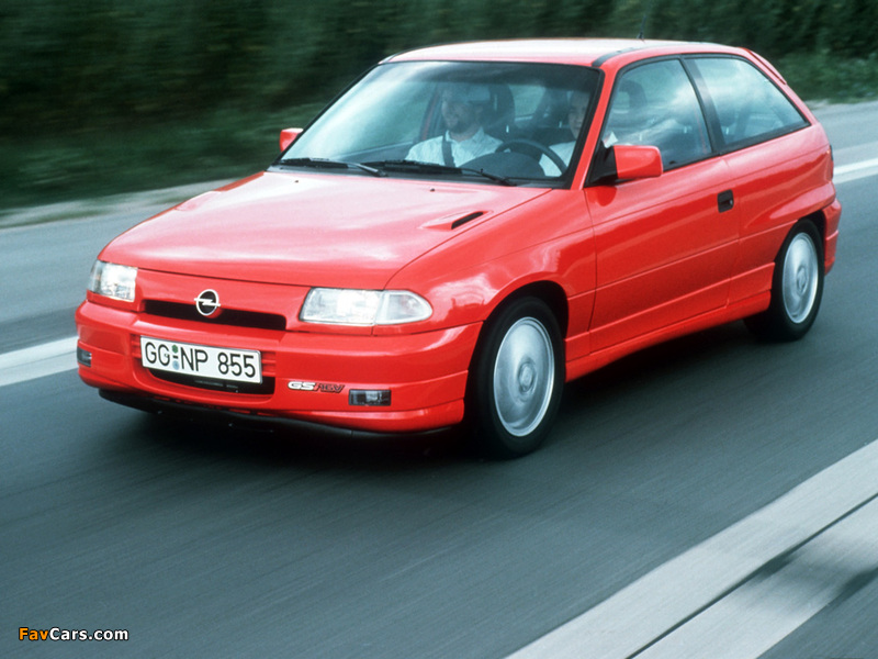 Pictures of Opel Astra GSi (F) 1991–98 (800 x 600)
