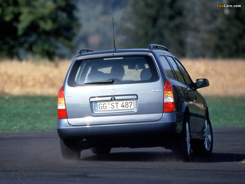 Pictures of Opel Astra Caravan (G) 1998–2004 (1024 x 768)