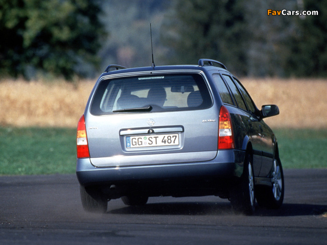 Pictures of Opel Astra Caravan (G) 1998–2004 (640 x 480)