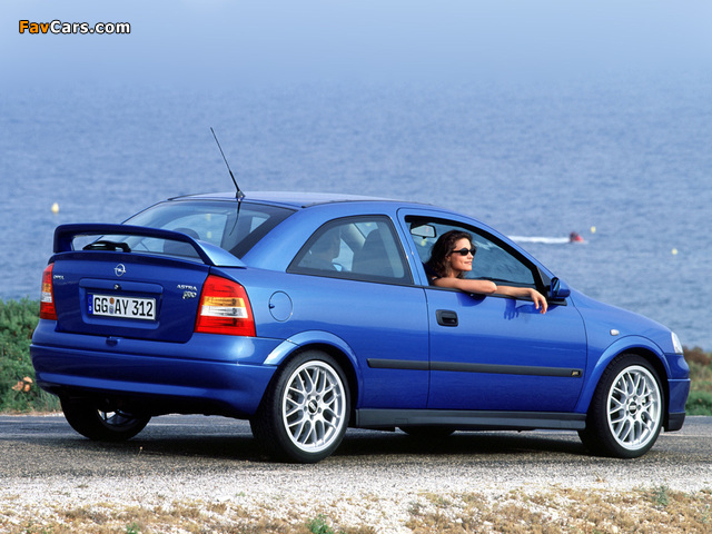 Pictures of Opel Astra OPC (G) 1999–2001 (640 x 480)