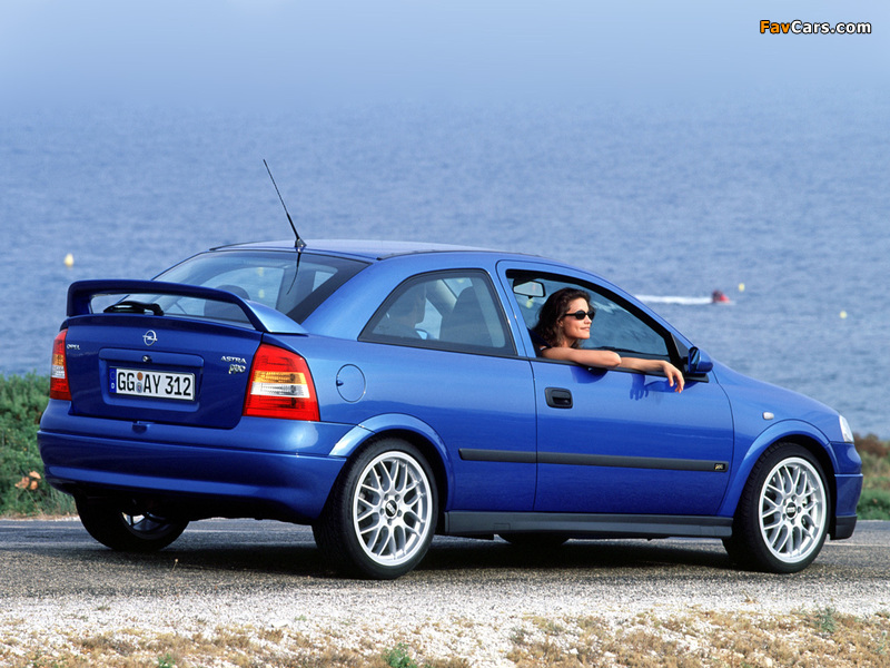 Pictures of Opel Astra OPC (G) 1999–2001 (800 x 600)