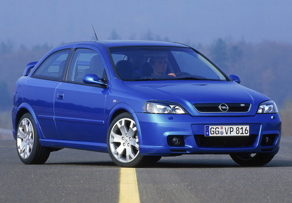 Pictures of Opel Astra OPC (G) 2002–04