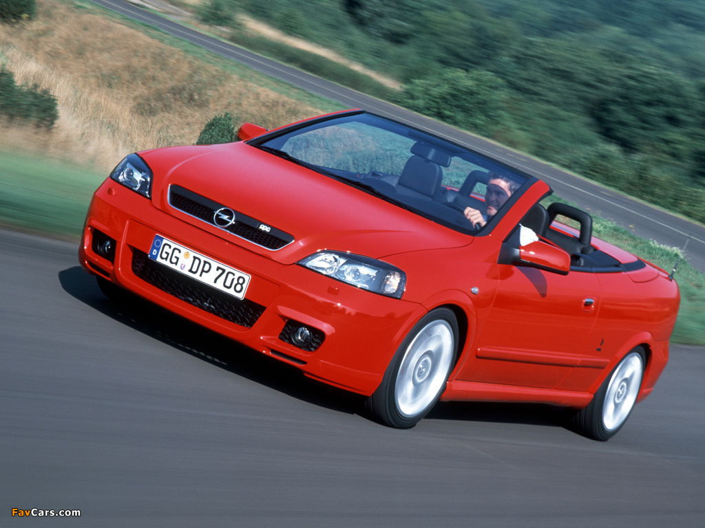 Pictures of Opel Astra OPC Cabrio (G) 2002–04 (1024 x 768)