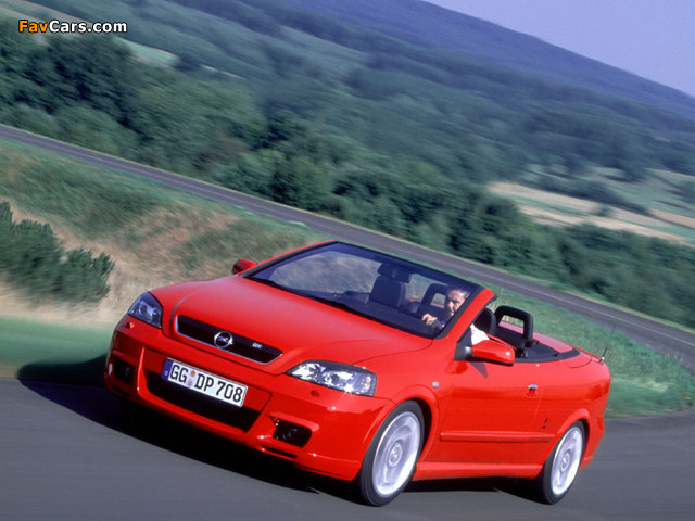 Pictures of Opel Astra OPC Cabrio (G) 2002–04 (640 x 480)