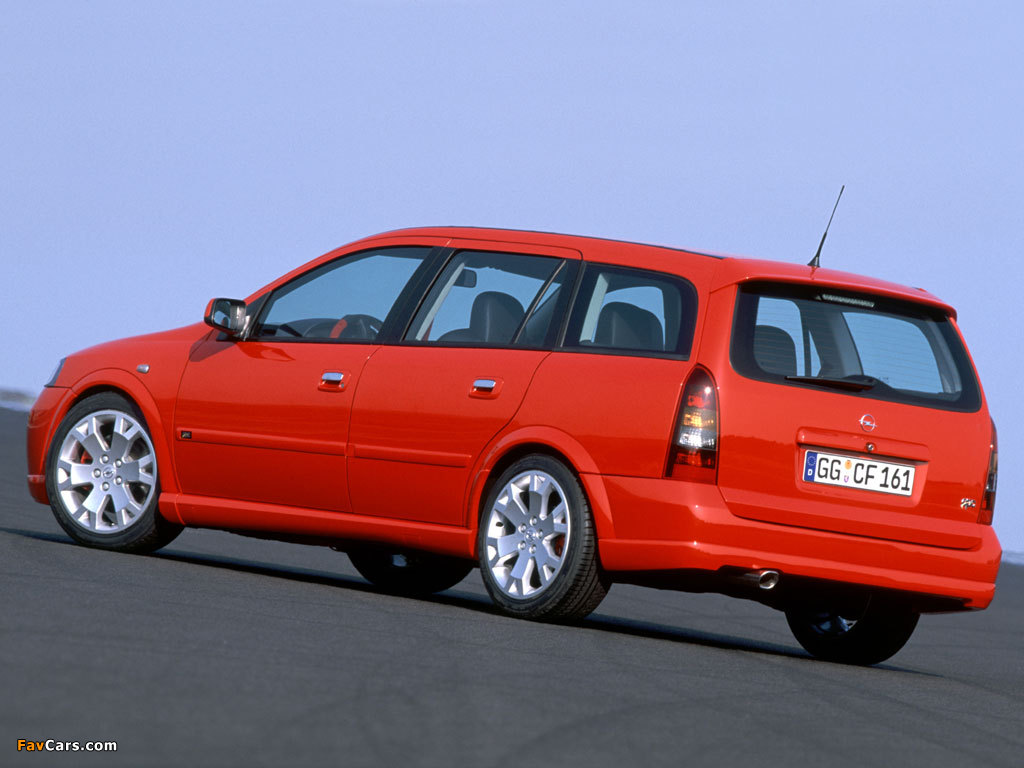 Pictures of Opel Astra OPC Caravan (G) 2002–04 (1024 x 768)
