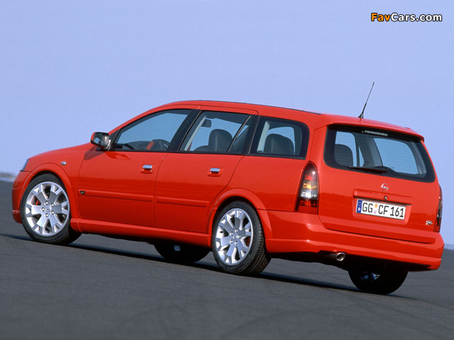 Pictures of Opel Astra OPC Caravan (G) 2002–04 (640 x 480)