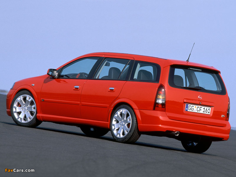 Pictures of Opel Astra OPC Caravan (G) 2002–04 (800 x 600)