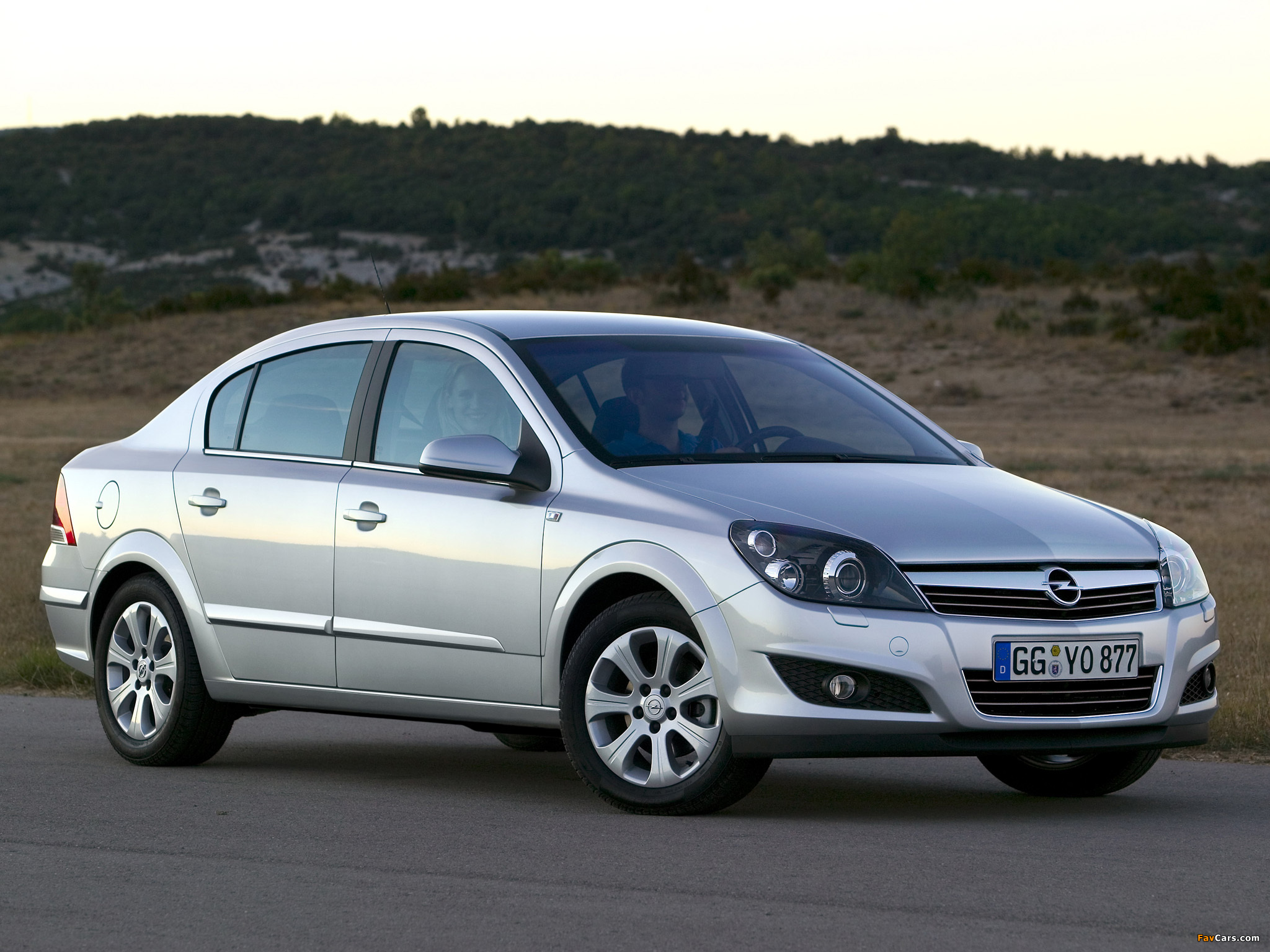 Pictures of Opel Astra Sedan (H) 2007 (2048 x 1536)