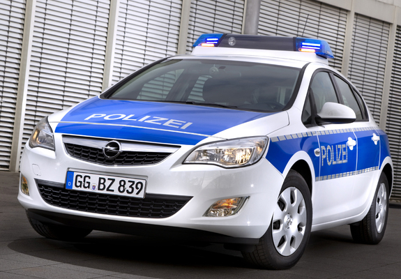Pictures of Opel Astra Polizei (J) 2009
