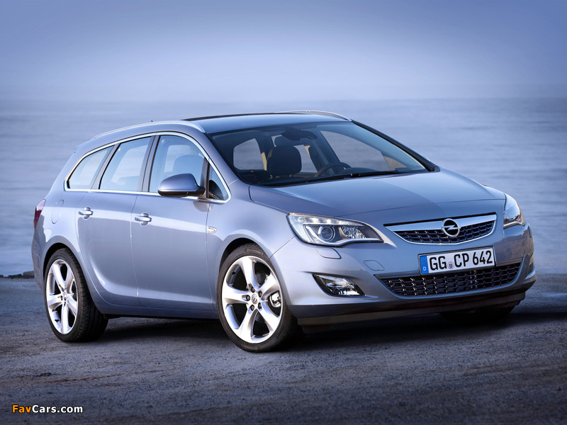 Pictures of Opel Astra Sports Tourer (J) 2010–12 (800 x 600)