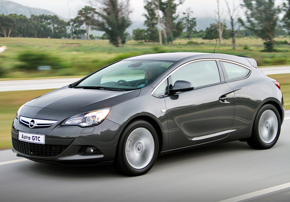 Pictures of Opel Astra GTC ZA-spec (J) 2012