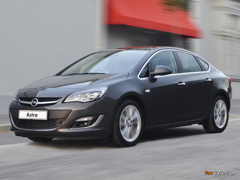 Pictures of Opel Astra Sedan ZA-spec (J) 2013 (800 x 600)