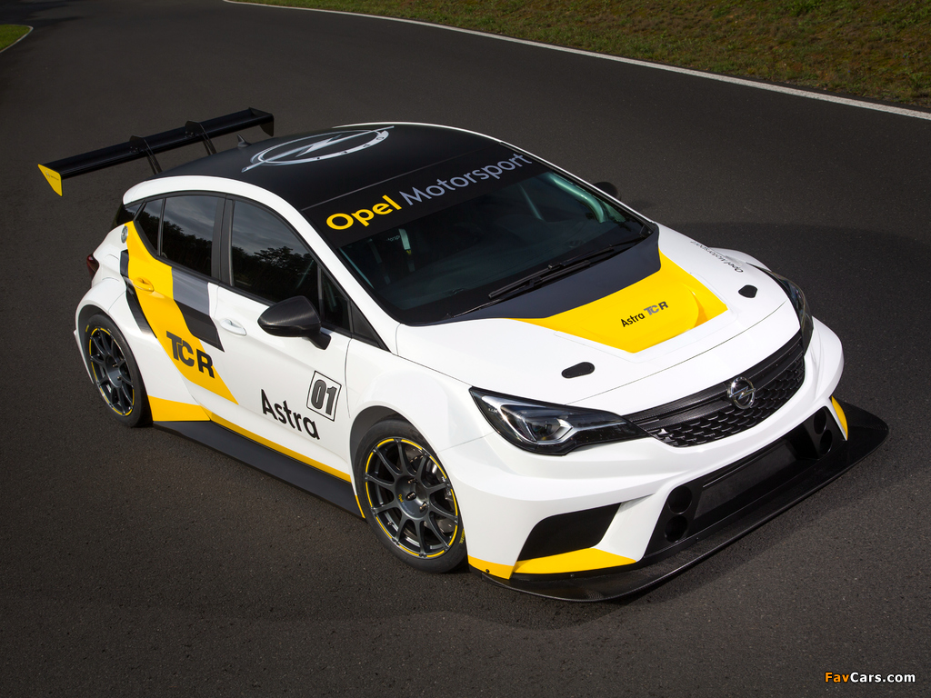 Pictures of Opel Astra TCR 2016 (1024 x 768)