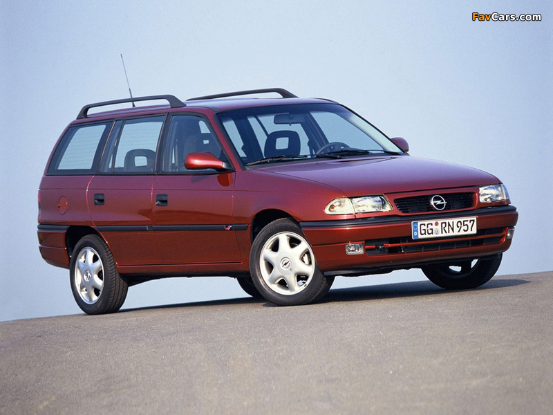 Opel Astra Caravan (F) 1994–98 wallpapers (800 x 600)