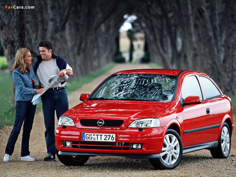 Opel Astra 3-door (G) 1998–2004 wallpapers (800 x 600)