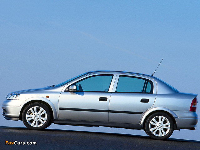 Opel Astra Sedan (G) 1998–2004 wallpapers (640 x 480)