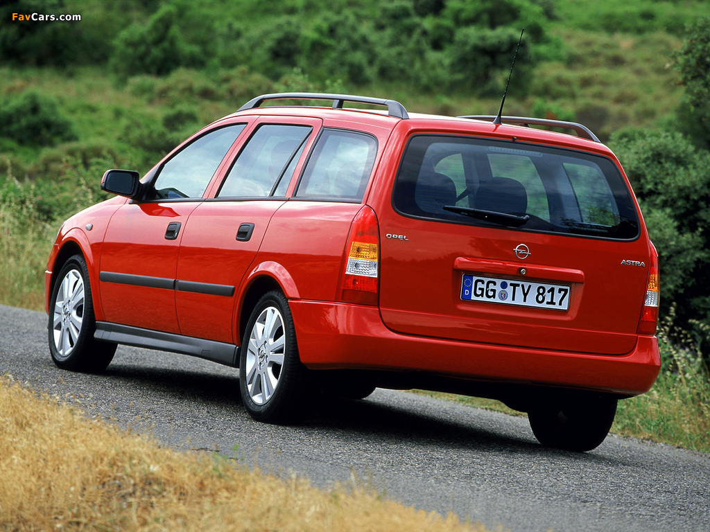 Opel Astra Caravan (G) 1998–2004 wallpapers (1024 x 768)