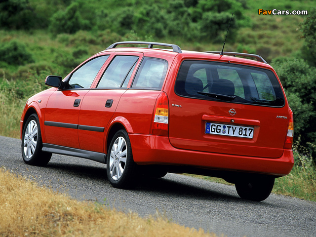 Opel Astra Caravan (G) 1998–2004 wallpapers (640 x 480)