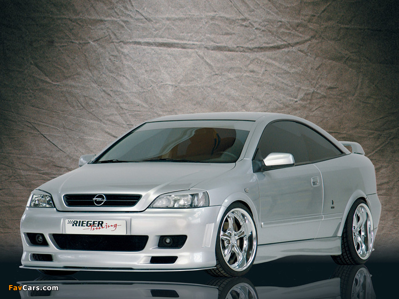 Rieger Opel Astra Coupe (G) 2000–04 wallpapers (800 x 600)