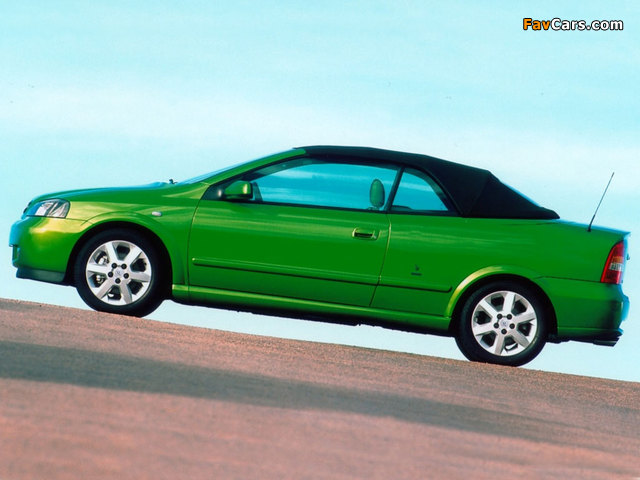 Opel Astra Cabrio (G) 2001–05 wallpapers (640 x 480)